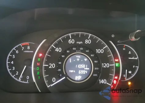 2012 Honda Cr-V Exl из США, поврежденный, VIN 2HKRM4H70CH612243